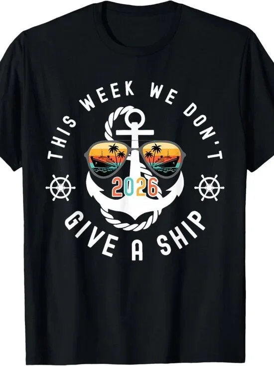 This Week We Don't Give A Ship Cruise Trip Group Matching T-Shirt 212 - Picture 1 of 5